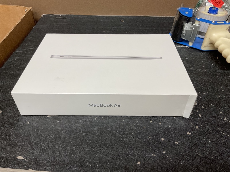 Photo 1 of FACTORY SEALED SEE PICTURES,,,,,,,,,,,,,,,2020 Apple MacBook Air Laptop: Apple M1 Chip, 13” Retina Display, 8GB RAM, 256GB SSD Storage, Backlit Keyboard, FaceTime HD Camera, Touch ID. Works with iPhone/iPad; Silver