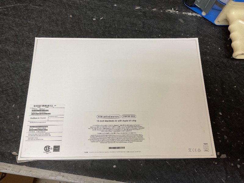 Photo 1 of FACTORY SEALED SEE PICTURES,,,,,,,,,,,,,,,2020 Apple MacBook Air Laptop: Apple M1 Chip, 13” Retina Display, 8GB RAM, 256GB SSD Storage, Backlit Keyboard, FaceTime HD Camera, Touch ID. Works with iPhone/iPad; Silver