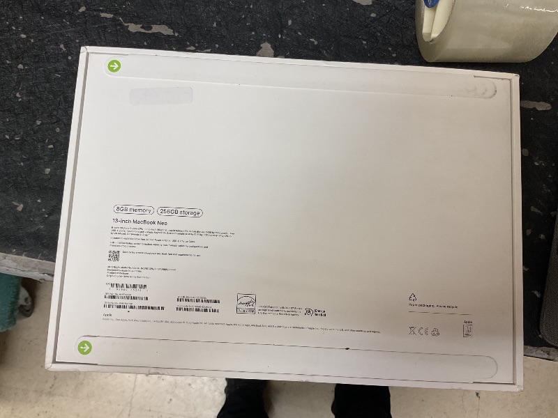 Photo 1 of Apple 2026 MacBook Neo 13-inch Laptop with A18 Pro chip: Built for AI and Apple Intelligence, Liquid Retina Display, 8GB Unified Memory, 256GB SSD Storage, 1080p FaceTime HD Camera; Indigo