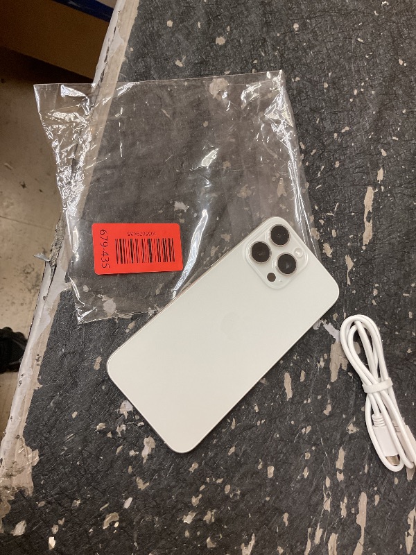 Photo 1 of Apple iPhone (Renewed Premium) 15Pro Max, US Version, 512GB, White Titanium - Unlocked