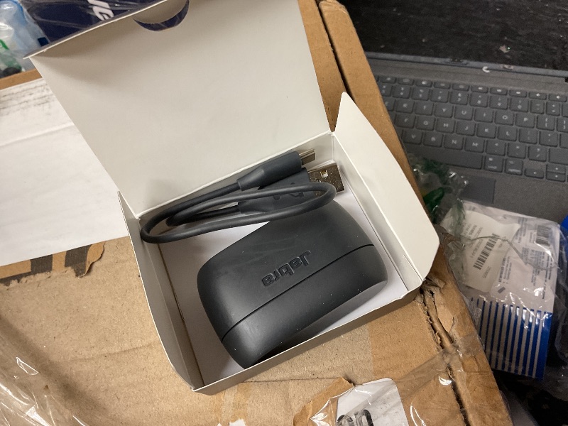 Photo 1 of Jabra Elite Active 75t True Wireless Earbuds with Wireless Charging Enabled Case, Gray
