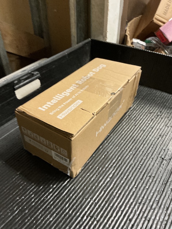 Photo 1 of MechDog Robot Dog for Arduino Scratch Python Starter Smart Robot Kit with ESP32 AI Camera, Self Balancing Target Recognition&Tracing Open Source Bionic Quadruped Programming Science Set, Standard Kit