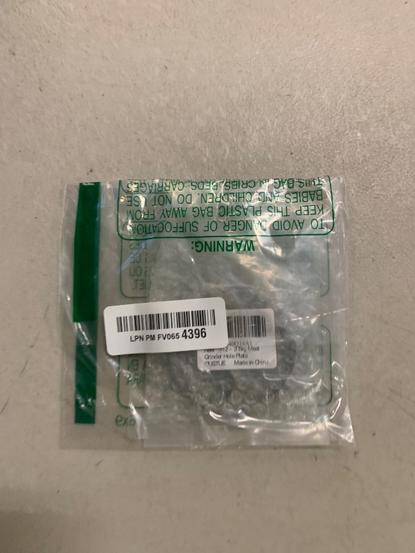 Photo 1 of #12 Stainless Steel Meat Grinder Plate Discs Blades Compatible with FGA Food Chopper and Hobart, Cabelas, Weston, LEM, MTN Meat Grinders,Cutting Disks Heavy Duty (3 Big Hole Plate)