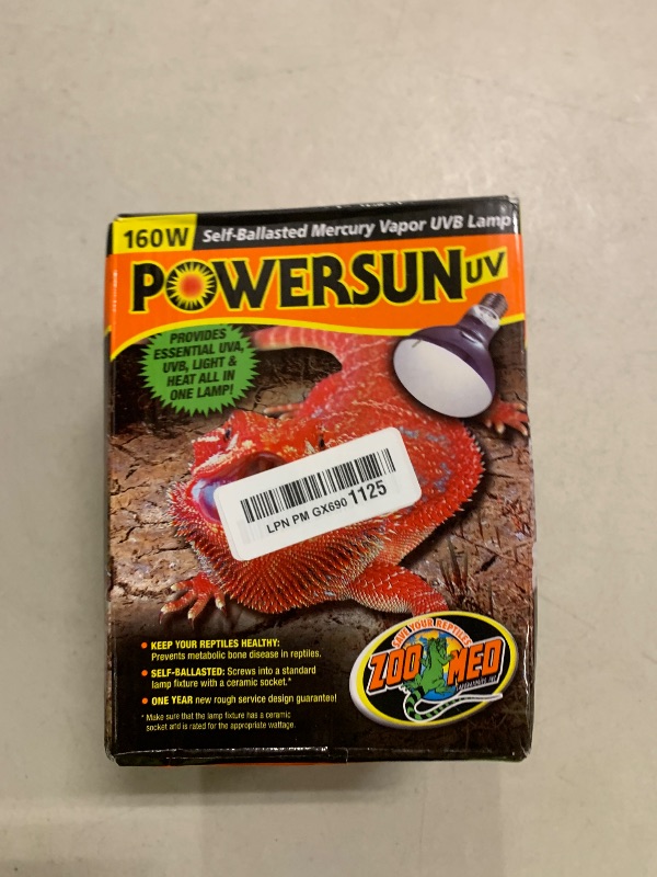 Photo 1 of Zoo Med PowerSun UV Bulb 160 Watt