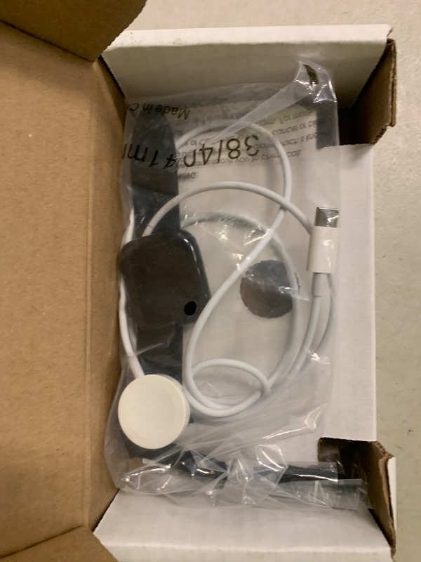 Photo 1 of Apple Watch Series 8 [GPS, 41mm] - Midnight Aluminum Case with Midnight Sport Band, M/L (Renewed)