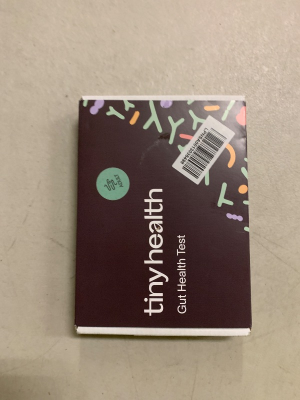 Photo 1 of Tiny Health Gut Health Test Kit for Adults, Fast & Mess-Free, Home Test for Women and Men with Easy Ship-in Kit, 3-4 Weeks Results, Understand Biomarkers with Expert Insights