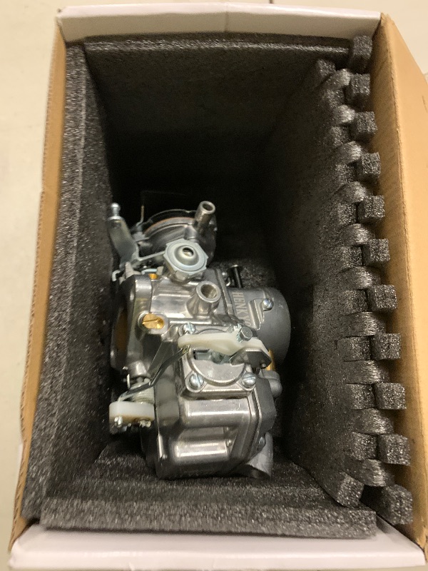 View 3 of Autolite 1100 1 barrel Carburetor installed at 1963-1968 Ford Mustang Falcon Comet 170 & 200 Cid Inline 6 Cylinder Engines Automatic hot air choke