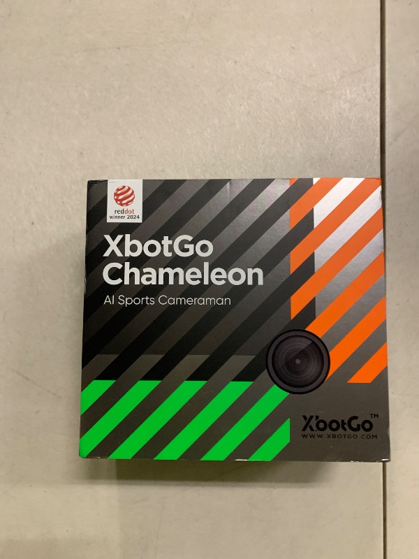 Photo 1 of XbotGo Chameleon AI Auto Sports Action Camera - 4K 60FPS Soccer Camera and Basketball Tracking Camera for Team Sports, Live Streaming, No Subscription, Works with iOS & Android (Lemon Green)