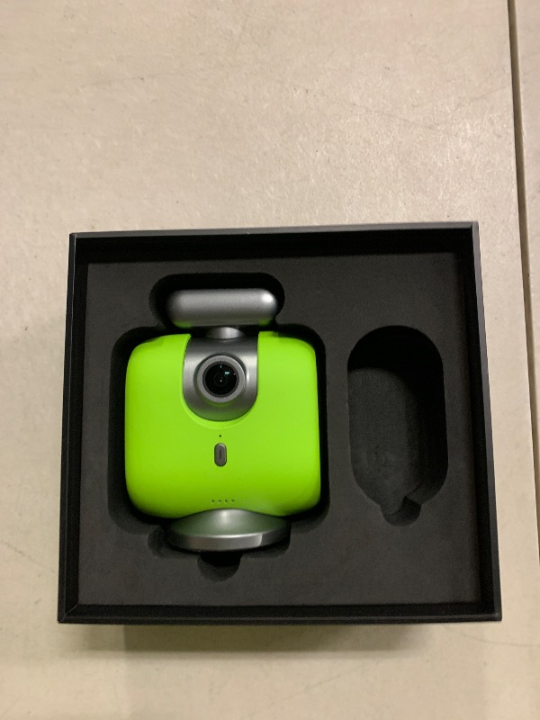 Photo 1 of XbotGo Chameleon AI Auto Sports Action Camera - 4K 60FPS Soccer Camera and Basketball Tracking Camera for Team Sports, Live Streaming, No Subscription, Works with iOS & Android (Lemon Green)
