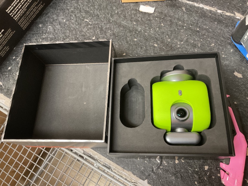 Photo 1 of XbotGo Chameleon AI Auto Sports Action Camera - 4K 60FPS Soccer Camera and Basketball Tracking Camera for Team Sports, Live Streaming, No Subscription, Works with iOS & Android (Lemon Green)