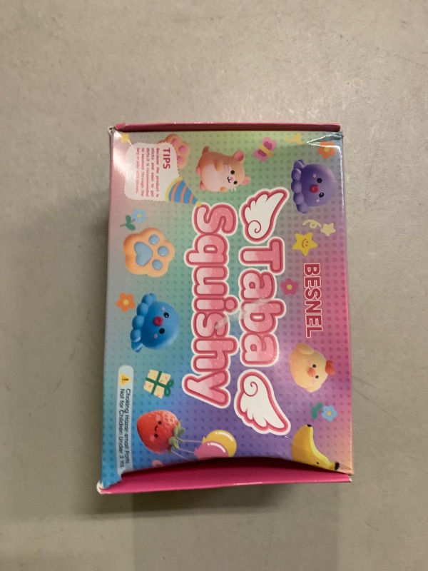 Photo 1 of 20Pcs Taba Squishy Pack Fidget Toys, Include Squishies Chick, Cat Paws, Hamster, Strawberry Toys, Sensory Toys for Kids, Classroom Birthday Gifts, Goodie Bag Stress Relief Toys (11big+9small)