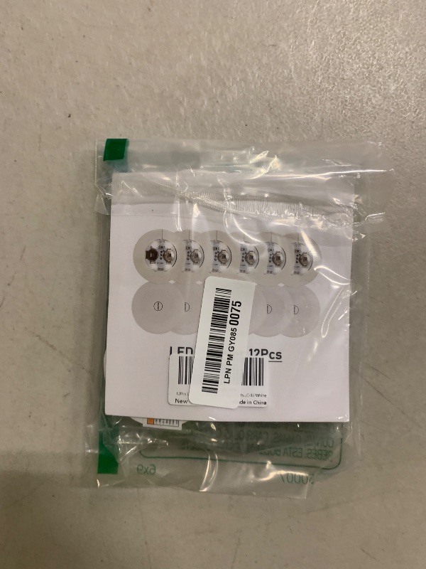 Photo 1 of 12Pcs LED Coaster, LED Sticker Lights, LED Bottle Lights Cup Holder Lights for Wine Liquor Bottle, Bottle Sparklers for Champagne, Party, Bar, Cold White