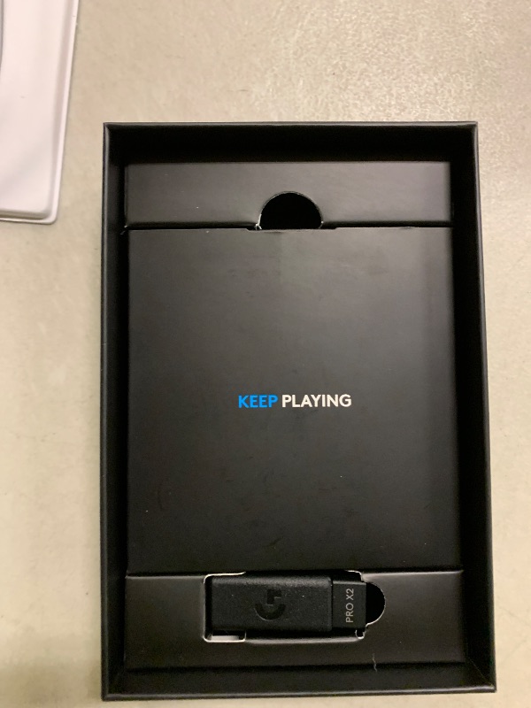 Photo 1 of Logitech PRO X2 SUPERSTRIKE Lightspeed Wireless Gaming Mouse, Ultra-Fast Performance, Ultra Lightweight (61 g), Customizable Click Haptics, USB-C Charging, for PC/Mac/Laptop - White