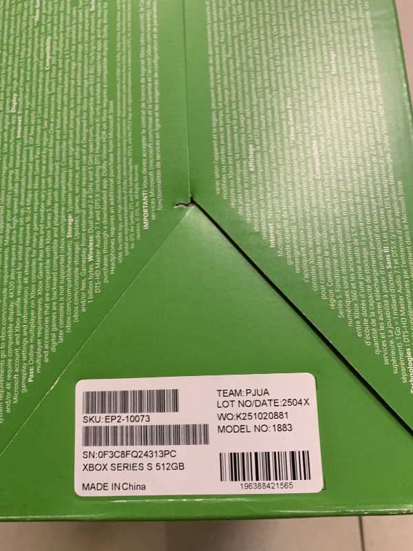 Photo 1 of Xbox Series S - All Digital Gaming Console - 512GB SSD - Includes Wireless Controller - 120FPS (Renewed Premium)