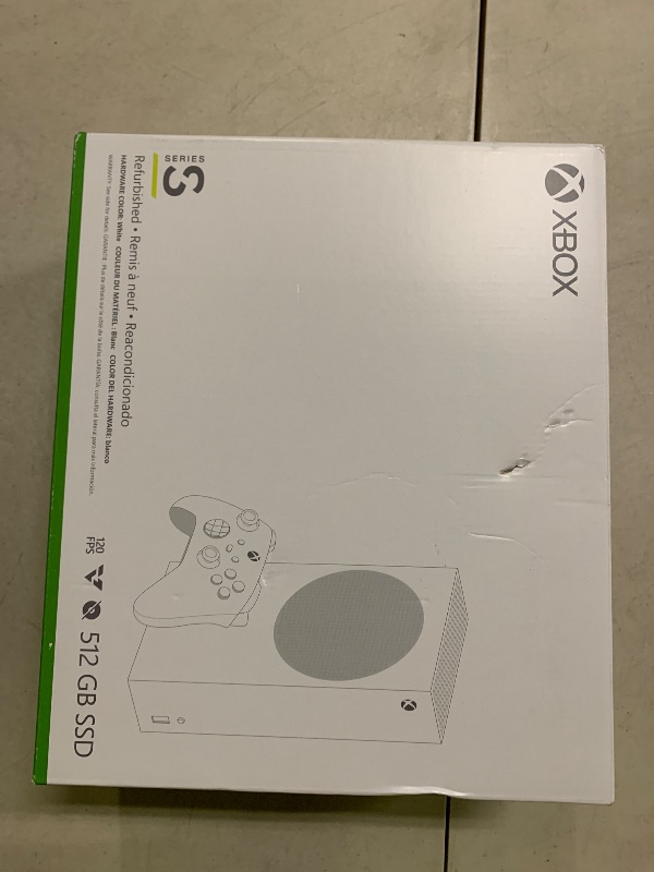 Photo 1 of Xbox Series S - All Digital Gaming Console - 512GB SSD - Includes Wireless Controller - 120FPS (Renewed Premium)