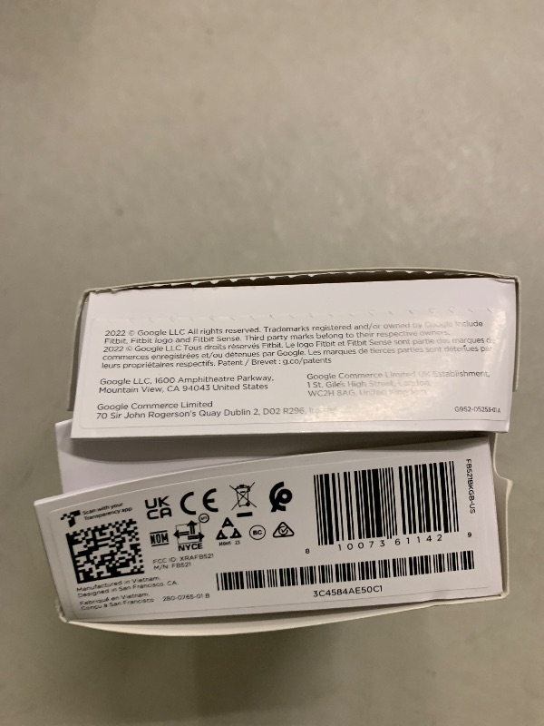 Photo 1 of Fitbit Sense 2 Advanced Health and Fitness Smartwatch with Tools to Manage Stress and Sleep, ECG App, SpO2, 24/7 Heart Rate and GPS, Shadow Grey/Graphite, One Size (S & L Bands Included)