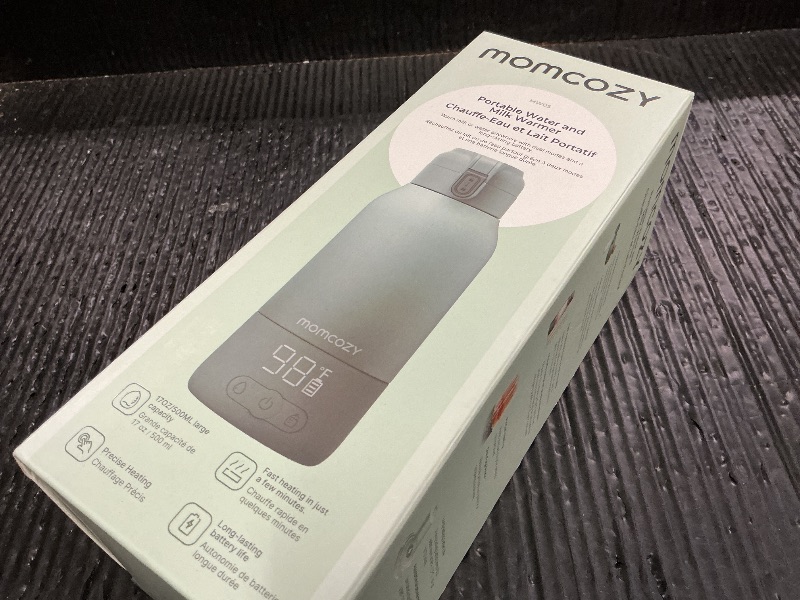 Photo 1 of Momcozy Portable Bottle Warmer for Travel – Dual Heating Modes for Breast Milk & Water, Portable Milk Warmer with Fast Heating & Long Battery Life, 17 Ounces Large Capacity, Purple
