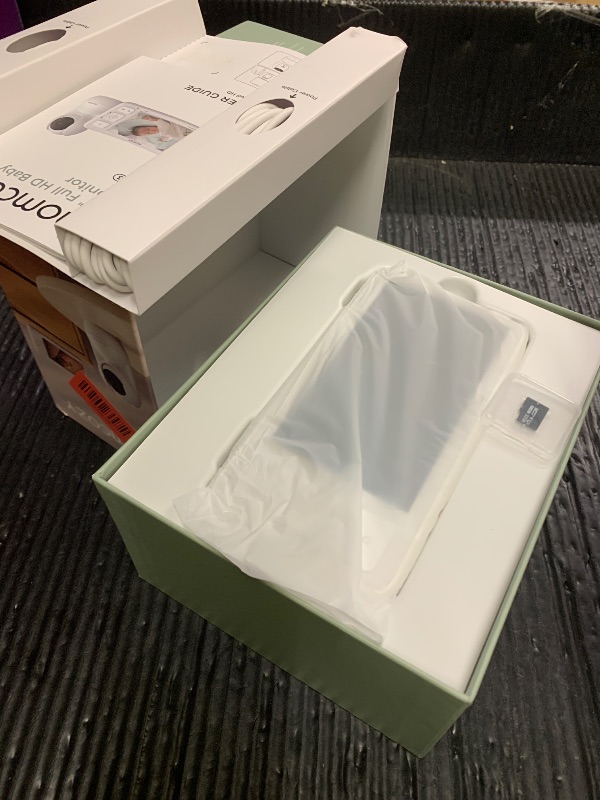 Photo 1 of Momcozy Video Baby Monitor, 5.5” 1080P Full HD Baby Monitor with Camera No WiFi, Infrared Night Vision, 5800mAh 120-hrs Battery, ECO, VOX, 2-Way Audio, 1640ft Range, Record and Rewind Locally, BM03