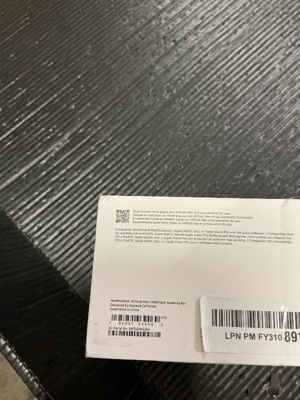 Photo 1 of Apple AirPods Max 2 Wireless Over-Ear Headphones, Active Noise Cancellation, Adaptive Audio, Personalized Spatial Audio, Live Translation, Bluetooth Headphones for iPhone – Midnight