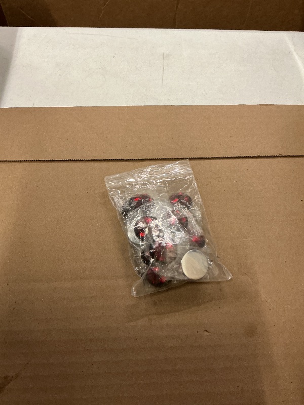 Photo 1 of 25mm Ruby Garnet A28 Flat Back Round Acrylic Rhinestones Plastic Circle Gems for Costume Making Cosplay Jewels Pro Grade Embelishments - 20 Pieces