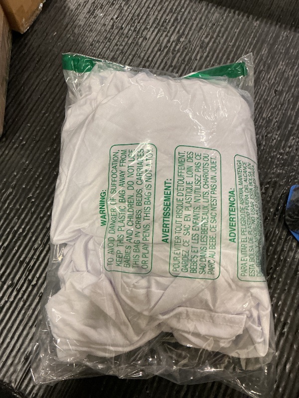 Photo 1 of 30 Pcs White Folding Chair Cover Washable Removable Universal Fitted Chair Cover Protector for Wedding,Party, Banquet, Holidays, Celebration, Decoration Chair Covers