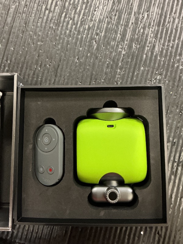 Photo 1 of XbotGo Chameleon AI Auto Sports Action Camera - 4K 60FPS Soccer Camera and Basketball Tracking Camera for Team Sports, Live Streaming, No Subscription, Works with iOS & Android (Lemon Green)