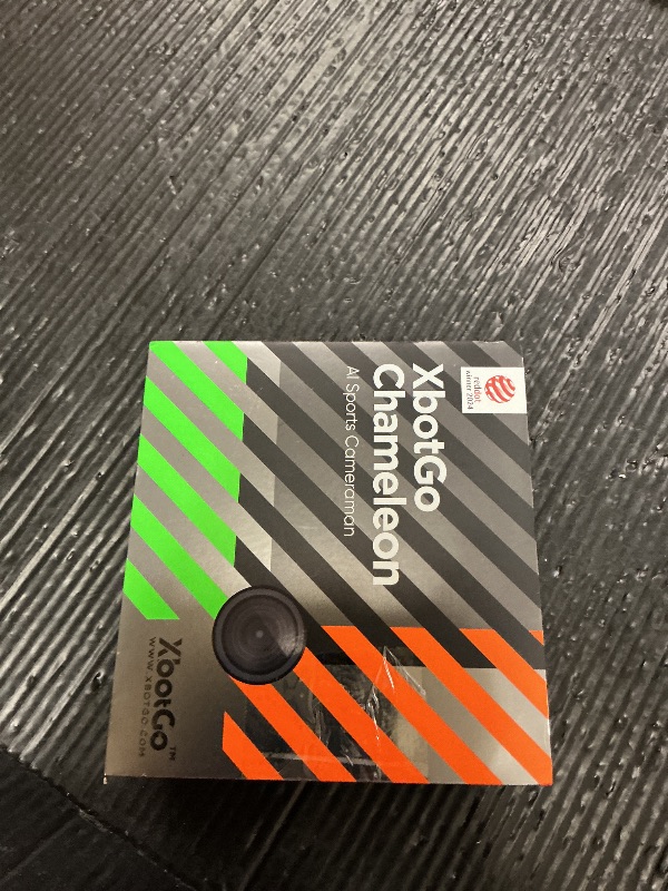 Photo 1 of XbotGo Chameleon AI Auto Sports Action Camera - 4K 60FPS Soccer Camera and Basketball Tracking Camera for Team Sports, Live Streaming, No Subscription, Works with iOS & Android (Lemon Green)