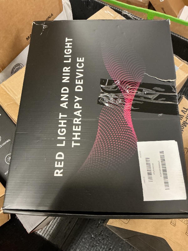 Photo 1 of Red Light Therapy for Face and Body, Red Infrared Light Therapy Lamp with Stand Led 660nm Red Light-Therapy& 850nm Infrared Light Device for Body