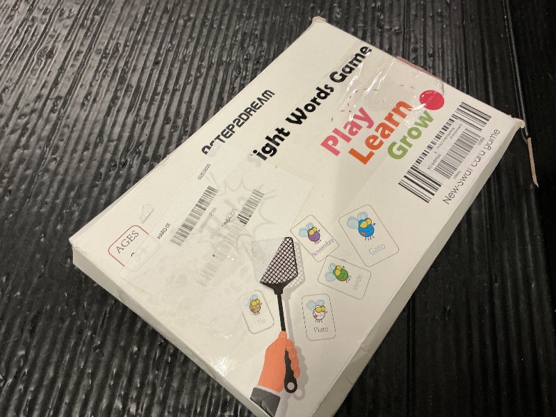 Photo 1 of 1step2dream Spanish Twister Sight Word Learning Game for Kids,Teens | Family Board Game Preschool Learning Activities