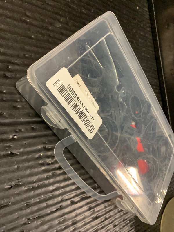 Photo 1 of 24-46mm Spring Hose Clamps, With Rotating Flat Hose Clamp Pliers and Hose Removal Pliers Combination set - 10 Large Sizes of Fuel Line Clamps, Made of Chrome Vanadium Steel.