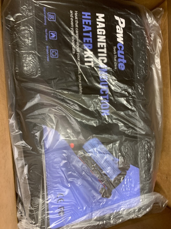 Photo 1 of Induction Heater 1200W, Magnetic Flameless Heat Tool Kit for Automotive Bolt Removal with 6 Coils and LED Light for Rusted Suspension and Exhaust Repair, Blue