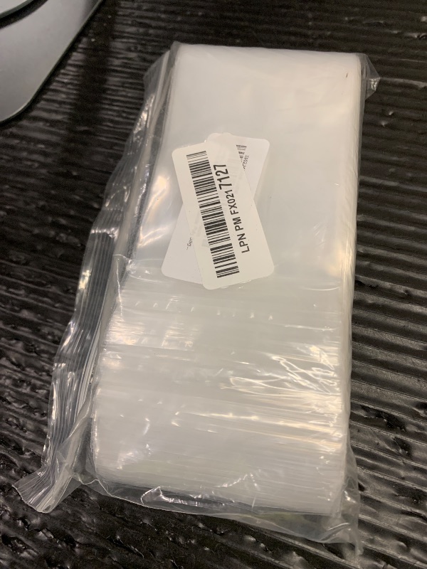 Photo 1 of 3" x 12" Extra Long Zip Bags, 100 Pack, Clear Plastic Reclosable Zip Baggies, 2 Mil Thick, Resealable Poly Bags for Packaging Insence, Necklaces & Jewelry. GPI