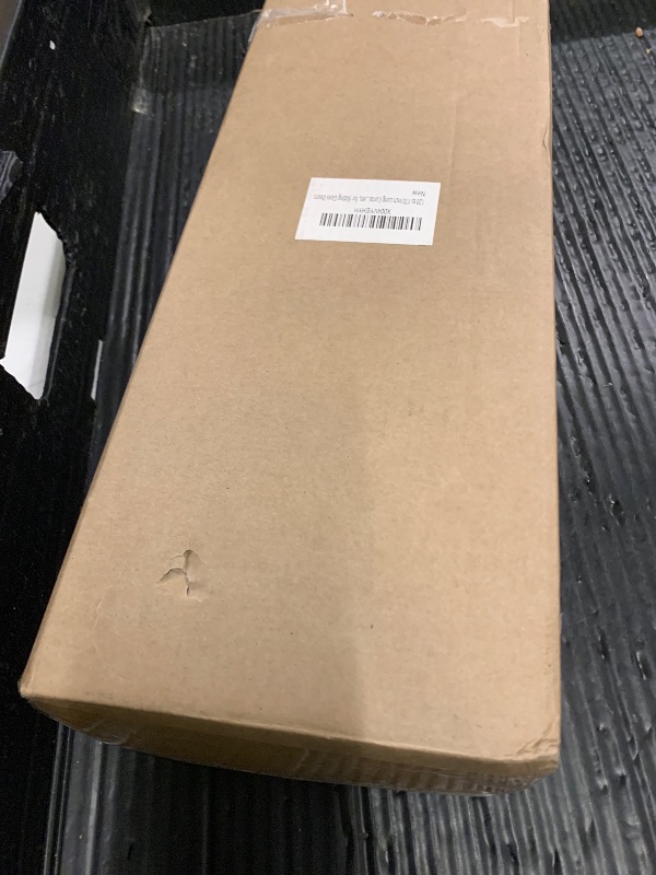 Photo 1 of 120 to 170 Inch Long Curtain Rods (10ft-14ft), 1" Diameter Thick Adjustable Black Decorative Curtain Rod for Windows - Heavy Duty Improved Adjustable Metal Brackets, for Sliding Glass Doors