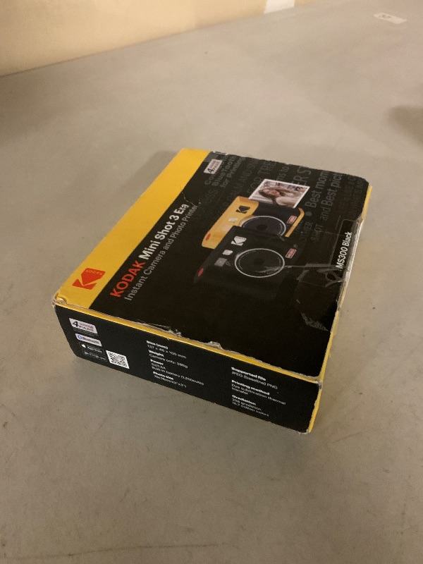 Photo 1 of Kodak Cam Mini Shot 3 ERA Black 3x3