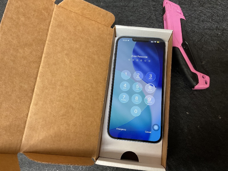 Photo 1 of LOCKED ………..Apple iPhone 14 Plus, 128GB, Blue -