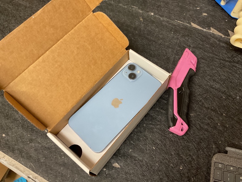 Photo 1 of LOCKED ………..Apple iPhone 14 Plus, 128GB, Blue -