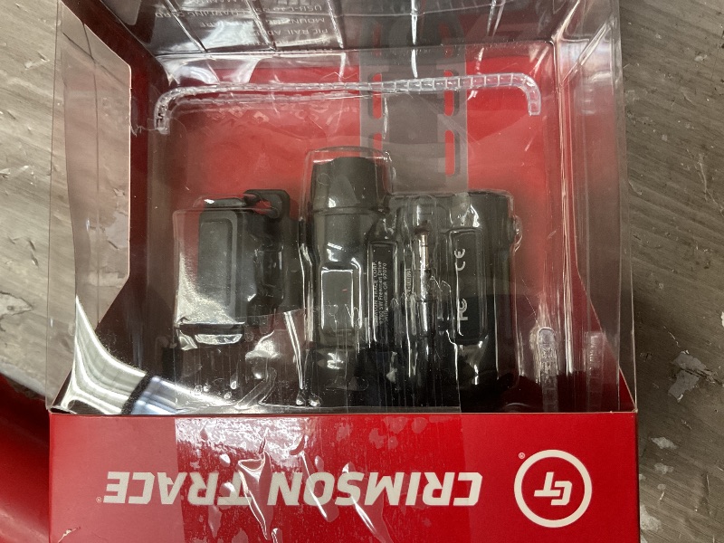 Photo 1 of SELLING FOR PARTS ONLY …..Crimson Trace CMR-301 Railmaster Pro with Green Laser, Adjustable 1000 Lumen LED Flashlight and Rechargeable Battery for Shooting, Competition and Range