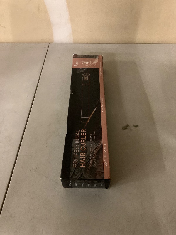 Photo 1 of 1 1/2 Inch Large Curling Wand for Long Hair, 1.5 Inch Dual Voltage Hair Curling Iron Wand Ceramic Extra Long Barrel,10 Adjustable Temp