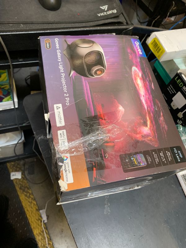 Photo 1 of Govee Galaxy Light Star Projector 2 Pro, 4 Megapixel HD Lens, Planetarium Projector work with Matter, Night Light Projector with 20+ Preset Scenes, Star LED Lights Projector, Room Decor, Gift for Kids