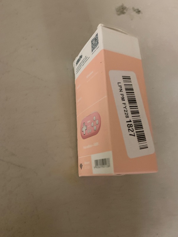Photo 1 of 8Bitdo Zero 2 Bluetooth Gamepad Keychain Sized Mini Controller for Switch, Windows, Android, macOS & Raspberry Pi(Pink Edition) - Nintendo Switch