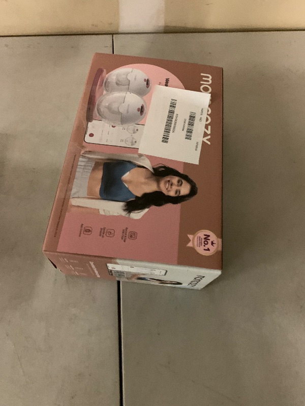 Photo 1 of Momcozy M5 Smart APP Controlled Wearable Breast Pump, Hands-Free Wireless Electric Pump, 3 Modes 9 Suction Levels, BPA-Free, Portable Lightweight, 24mm Flange, 2-Pack Cozy Red