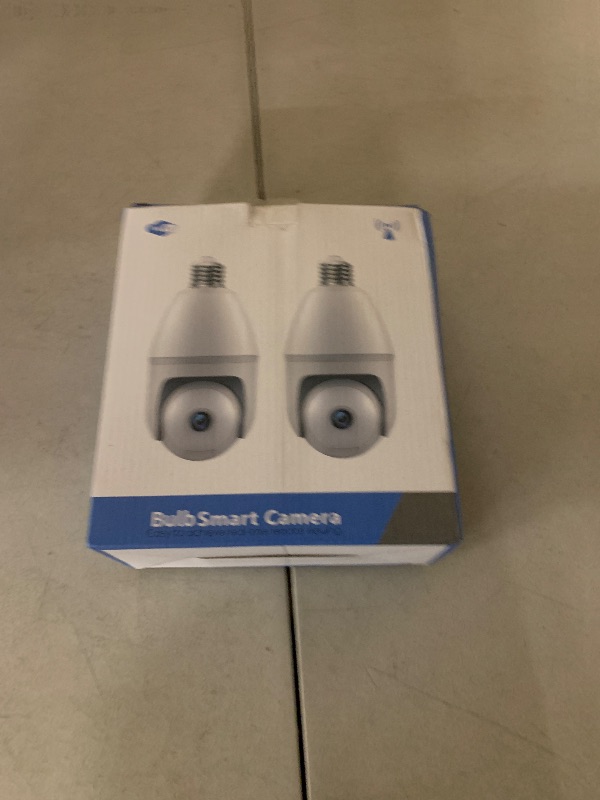 Photo 1 of Noahcam 2K Light Bulb Camera, 5G/2.4G Wireless Outdoor Camera, Light Bulb Security Camera with AI Human Detection, Color Night Vision, Motion Alerts, 2-Way Audio, Works with Alexa, Easy Installation