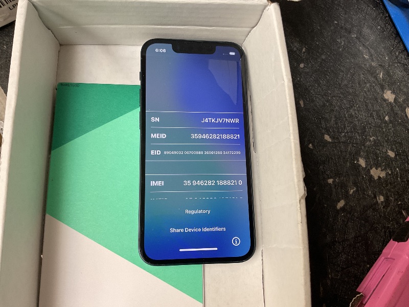 Photo 1 of LOCKED ……….Apple iPhone 13 Mini, 512GB, Midnight - Renewed Premium)
