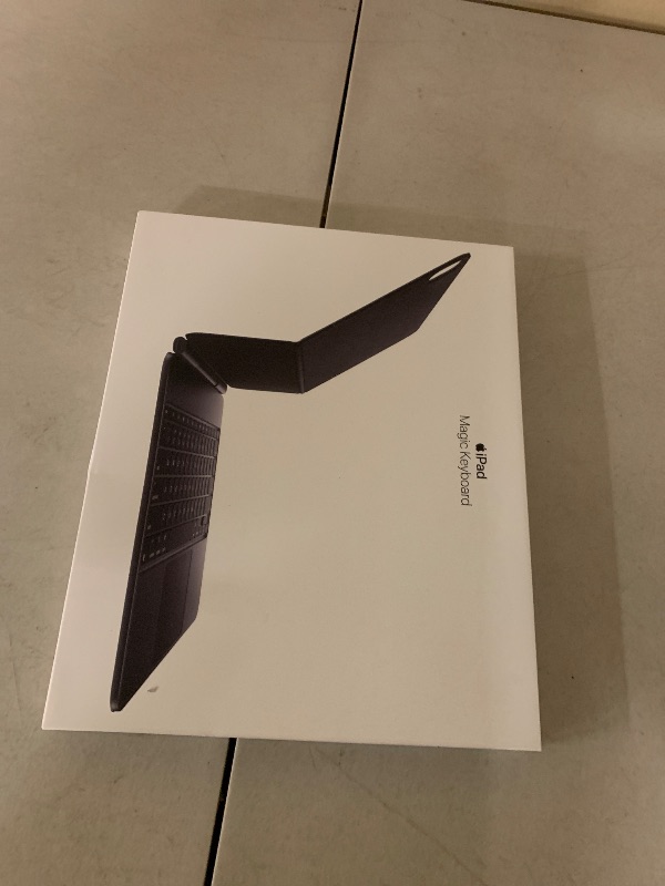 Photo 1 of Apple iPad Magic Keyboard Case for iPad Pro 13-inch (M4 and M5), Great Typing Experience, Built-in Trackpad, Function Row, US English - Black