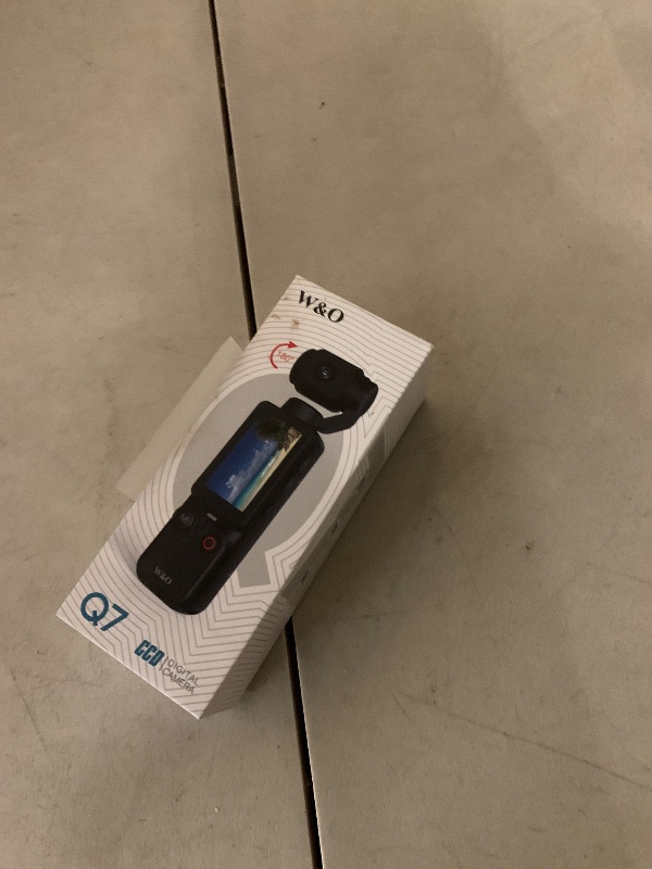 Photo 1 of W & O Vlogging Camera with 180° Rotating Lens, Pocket Body Camera with Audio & Video Recording,7-Hour Battery, Handheld POV Cameras with 32GB Card, Easy One-Button Recording for Travel,Daily Life