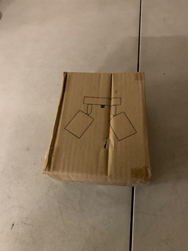 Photo 1 of 2 Light Track Lighting Fixtures Ceiling, Gold Round Directional Ceiling Spotlight, GU10 Flush Mount Ceiling/Wall Fixture, Adjustable Modern LED Track Lights for Kitchen/Living Room, Bulb Not Included