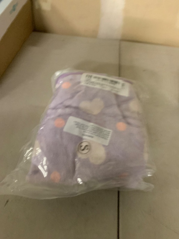 Photo 1 of 1 Pack 3 Blankets Super Soft Cute Dot Pattern Pet Blanket Flannel Throw for Dog Puppy Cat Purple/Pink/Cyan Small