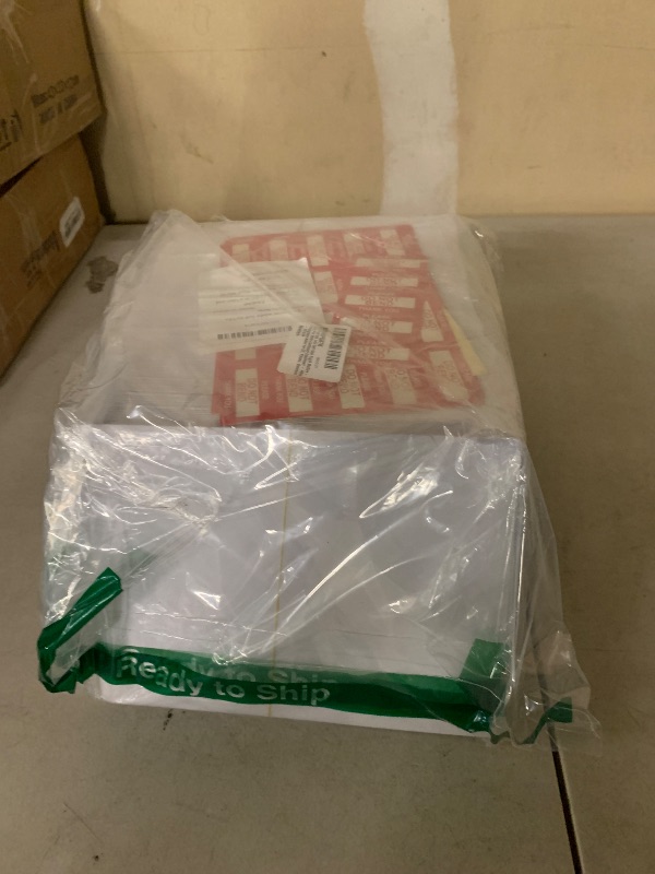 Photo 1 of 125 Pack 6x8 Self-Seal Rigid Mailers | Stay Flat White Cardboard Envelopes for Photos, Documents & CDs | Heavy Duty 420 GSM