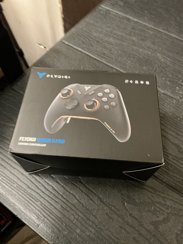 Photo 1 of FLYDIGI Vader 5 Pro PC Controller, FORCEFLEX Joysticks, 3ms Ultra-Low Latency, FORCESWITCH Triggers, 8 Extra Buttons, Triggers & Grips Vibration, 1000mAh Battery, PC/NS/Android/TV