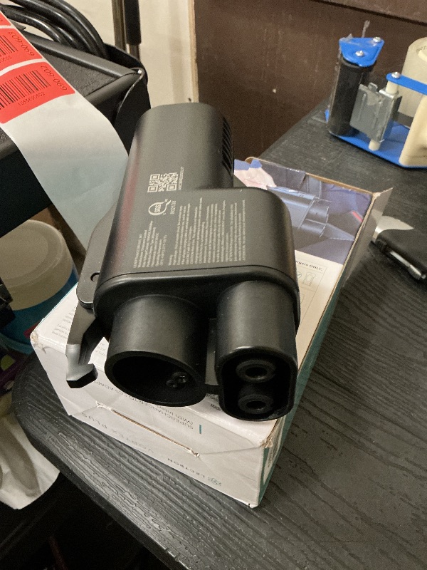 Photo 1 of Lectron NACS to CCS Electric Vehicle Adapter with Interlock - (500A/1,000V) - Compatible with Tesla Superchargers - CCS1 EV Fast Charging with Vortex Plus [Check Automaker for Compatibility] - UL 2252